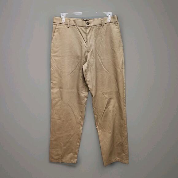 Dockers Signature Khaki 34×34 Dress Pants Relaxed Fit D4 - Picture 1 of 6
